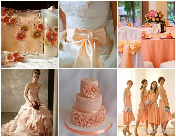 модные цвета свадьбы, модные цвета свадьбы 2016, тенденции свадебной моды 2016