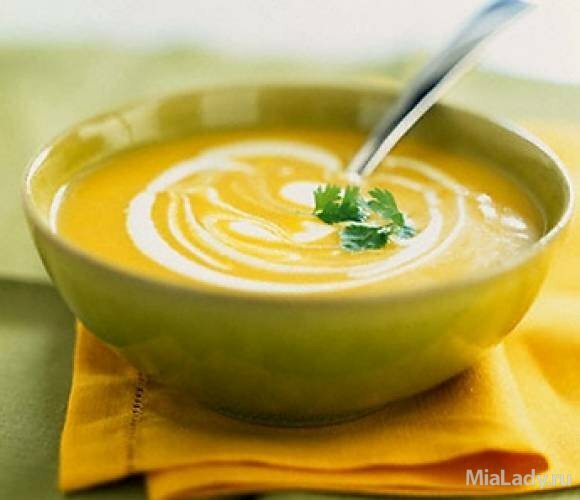 Овощной крем-суп с рисом, Здоровое питание меню на каждый день